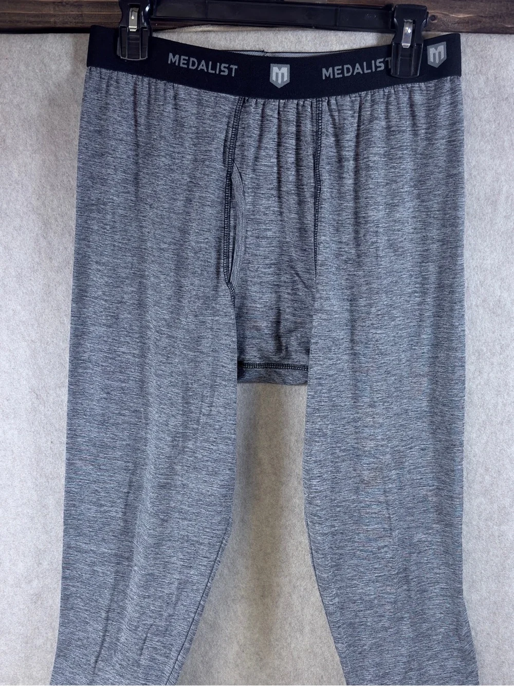 Men's Large Grey Thermal Long Johns - Medalist brand (193)